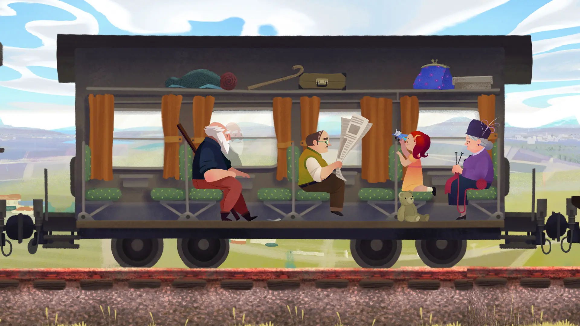 回忆之旅/老人之旅/Old Man's Journey 游戏截图