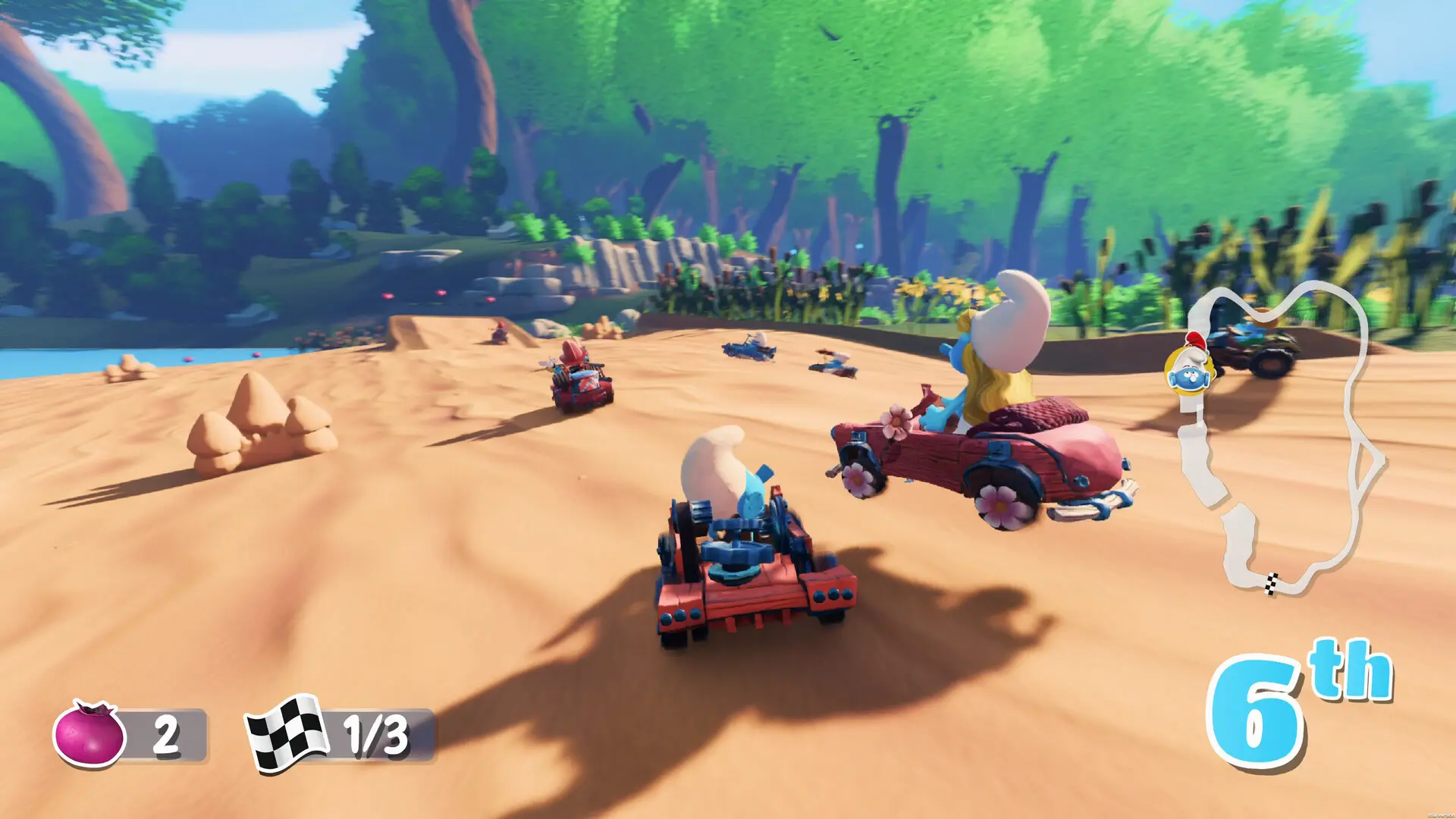 蓝精灵卡丁车/Smurfs Kart 游戏截图