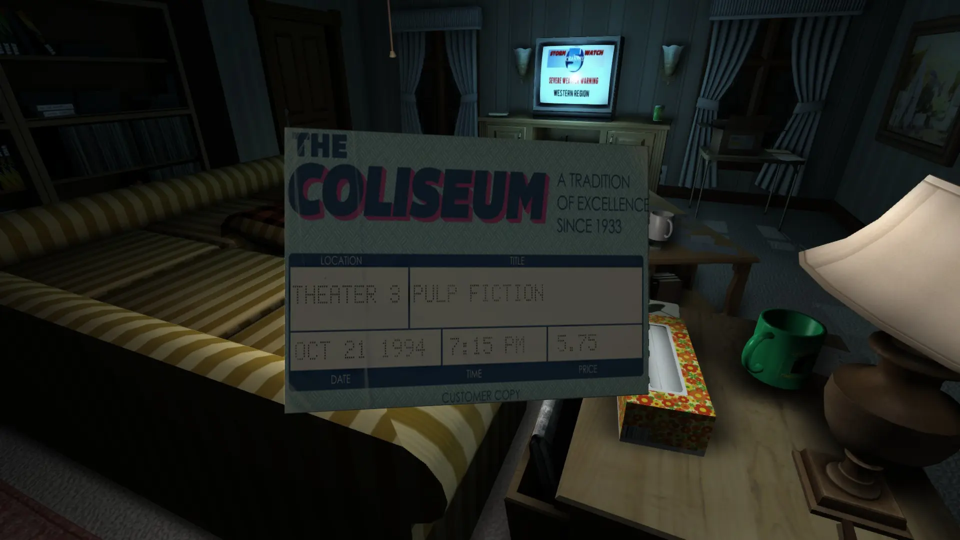 到家/回家/Gone Home 游戏截图