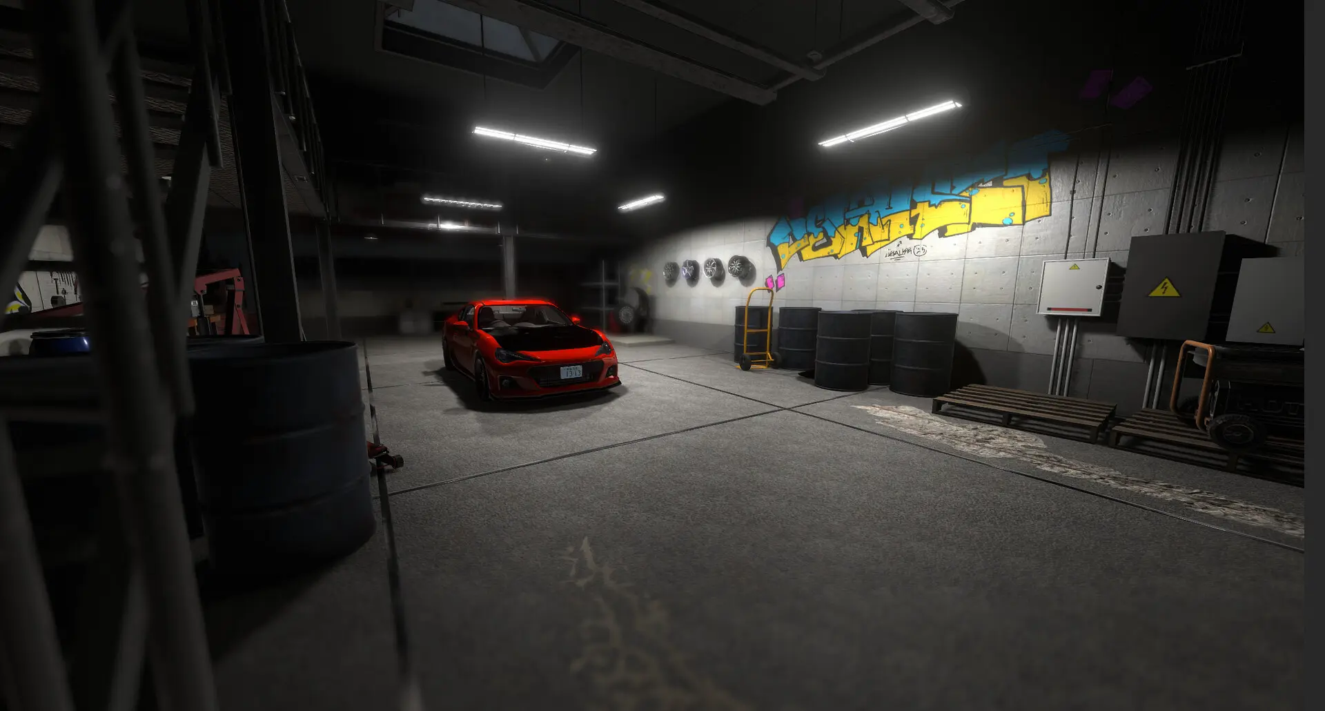 头文字D/Touge Shakai/支持网络联机 游戏截图