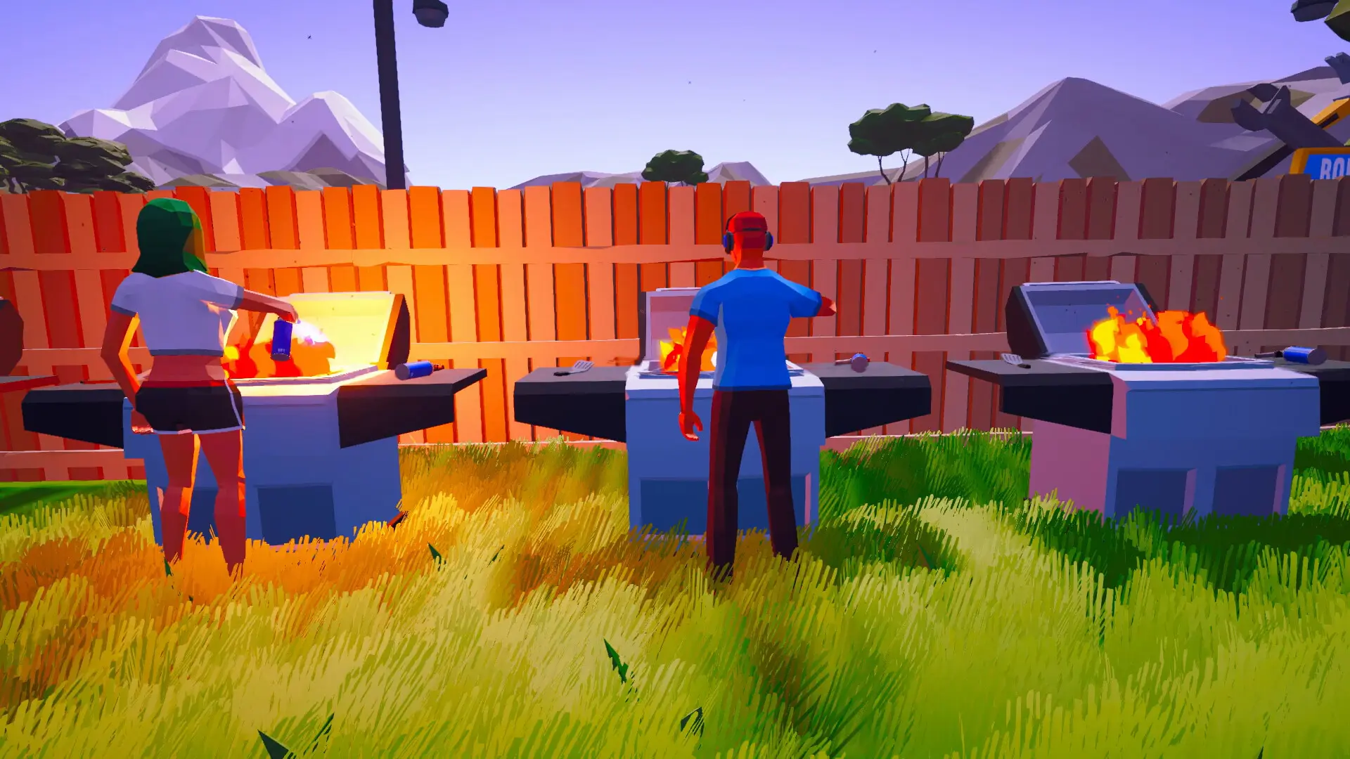 烧烤模拟器：小队/BBQ Simulator: The Squad 游戏截图