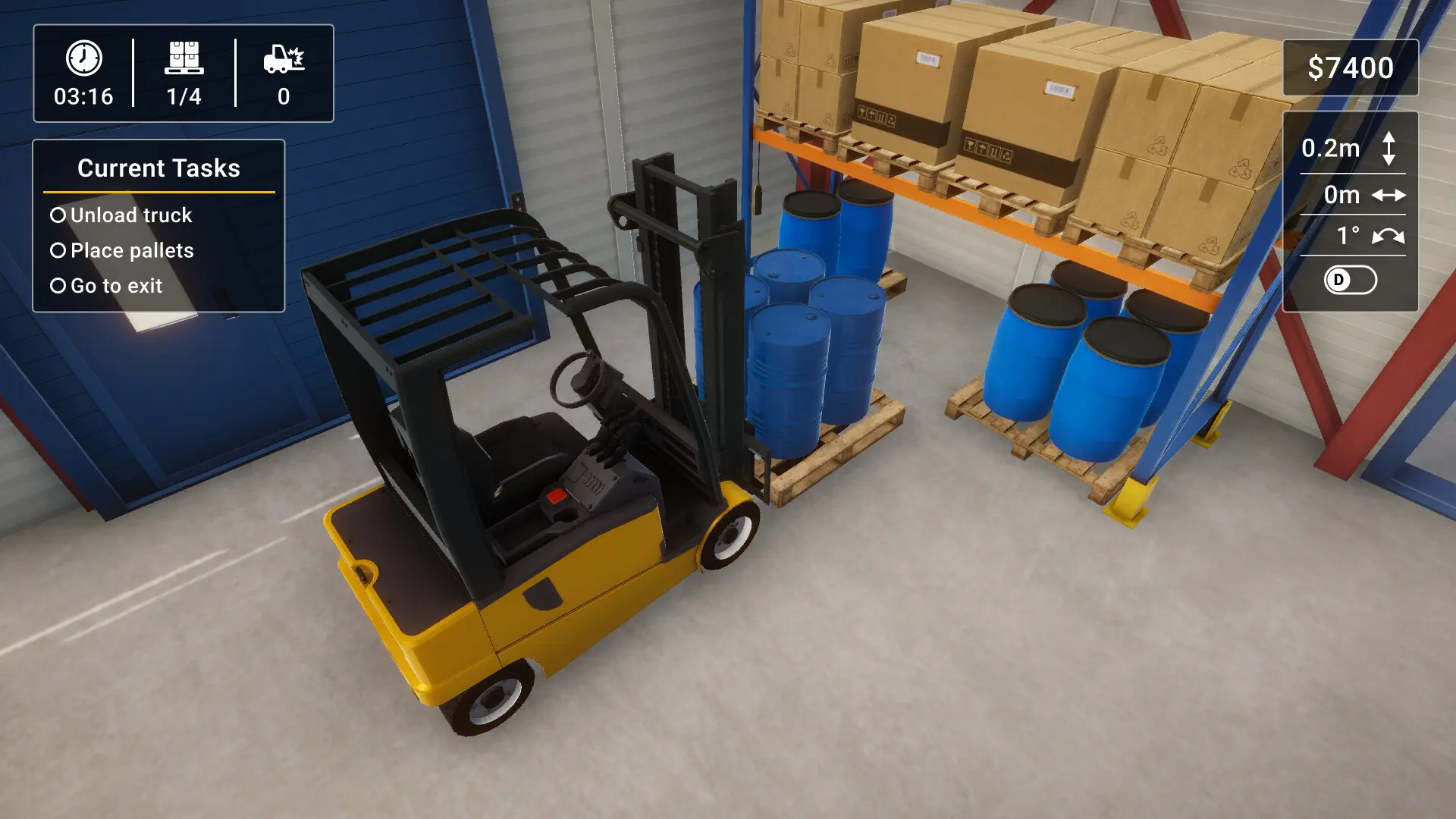 叉车模拟器2023/Forklift Simulator 2023 游戏截图