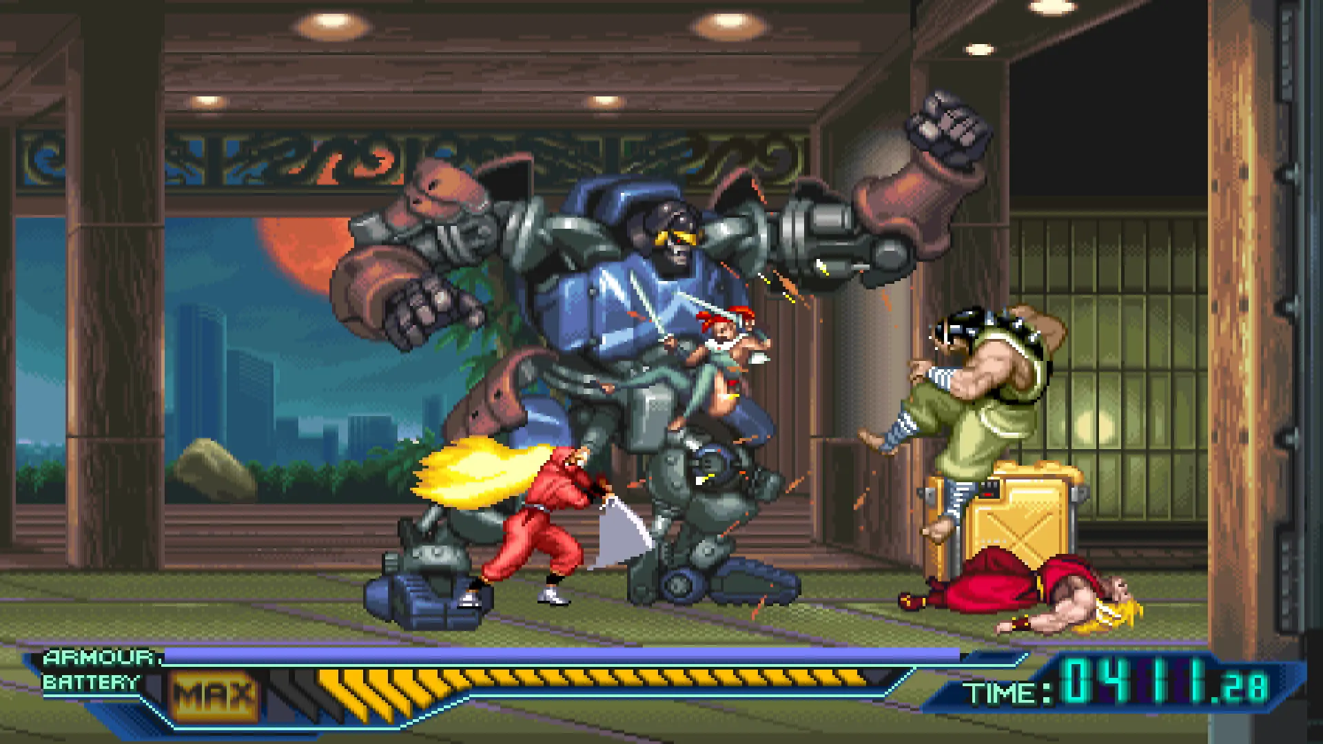 忍者武士：战士归来/The Ninja Saviors: Return of the Warriors 游戏截图