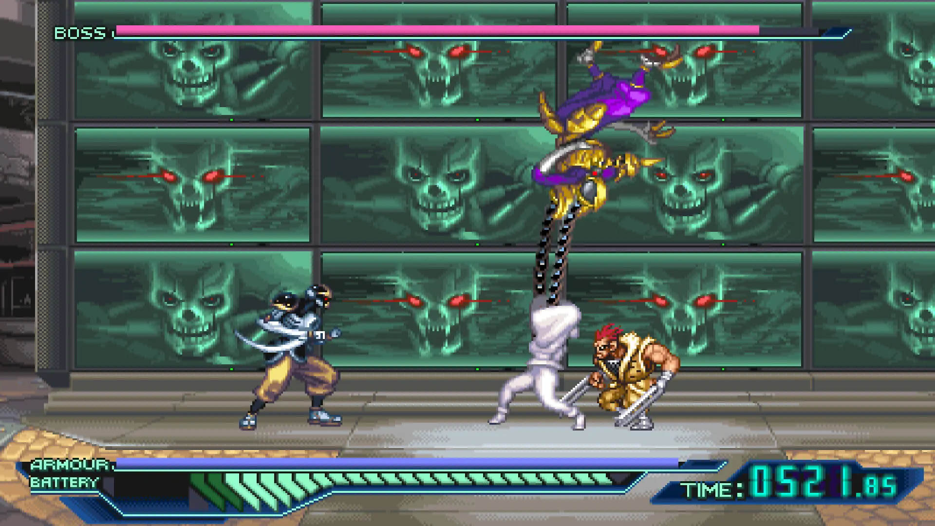 忍者武士：战士归来/The Ninja Saviors: Return of the Warriors 游戏截图