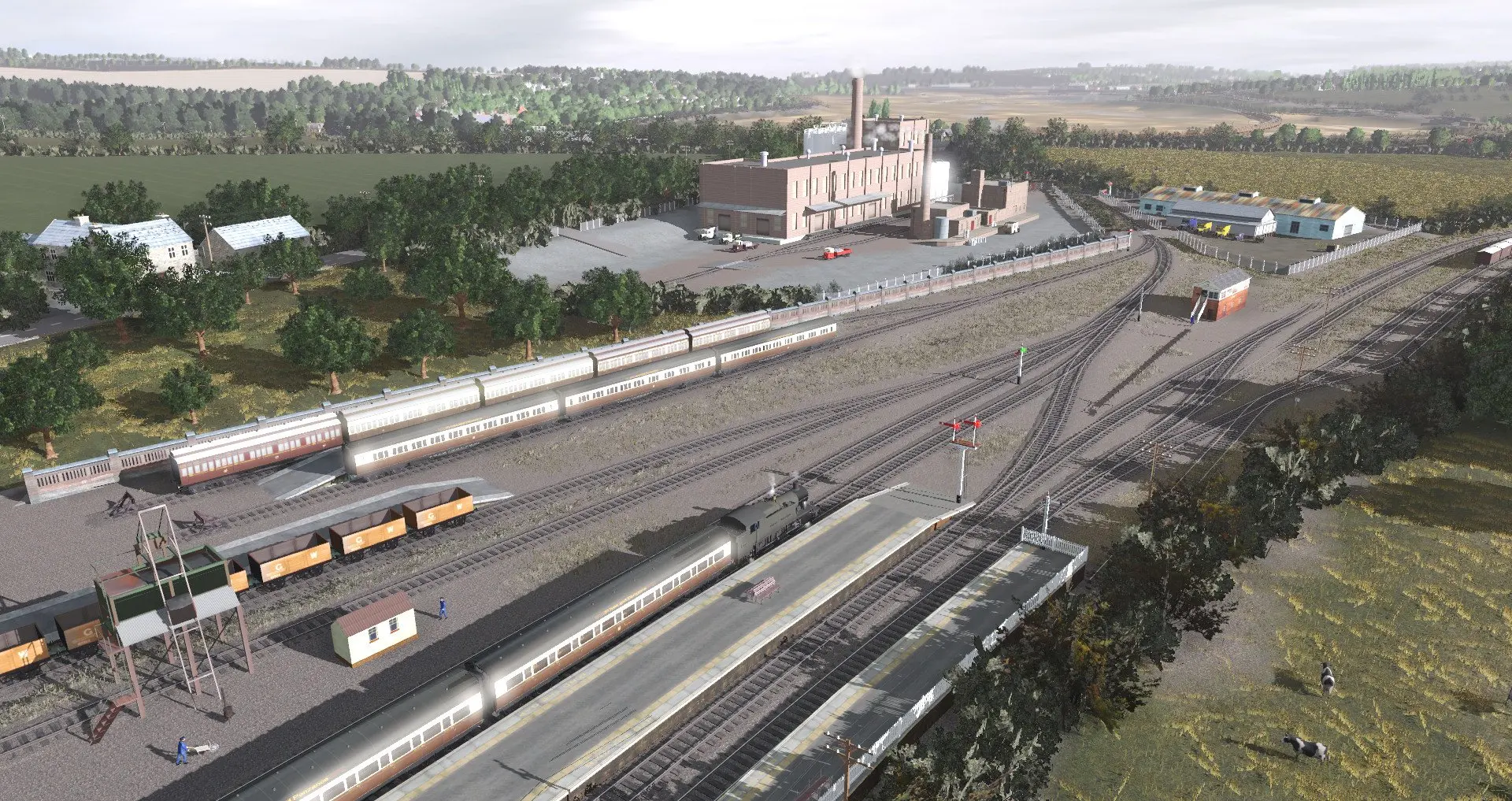 模拟火车2019/模拟列车2019/RW10/TS2022/Train Simulator 2019 游戏截图