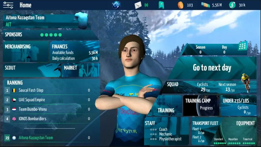 现场自行车经理2023/Live Cycling Manager 2023 游戏截图