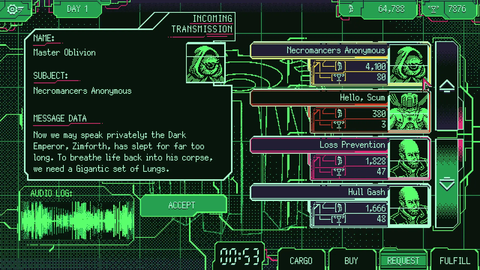 太空军阀器官交易模拟/Space Warlord Organ Trading Simulator 游戏截图