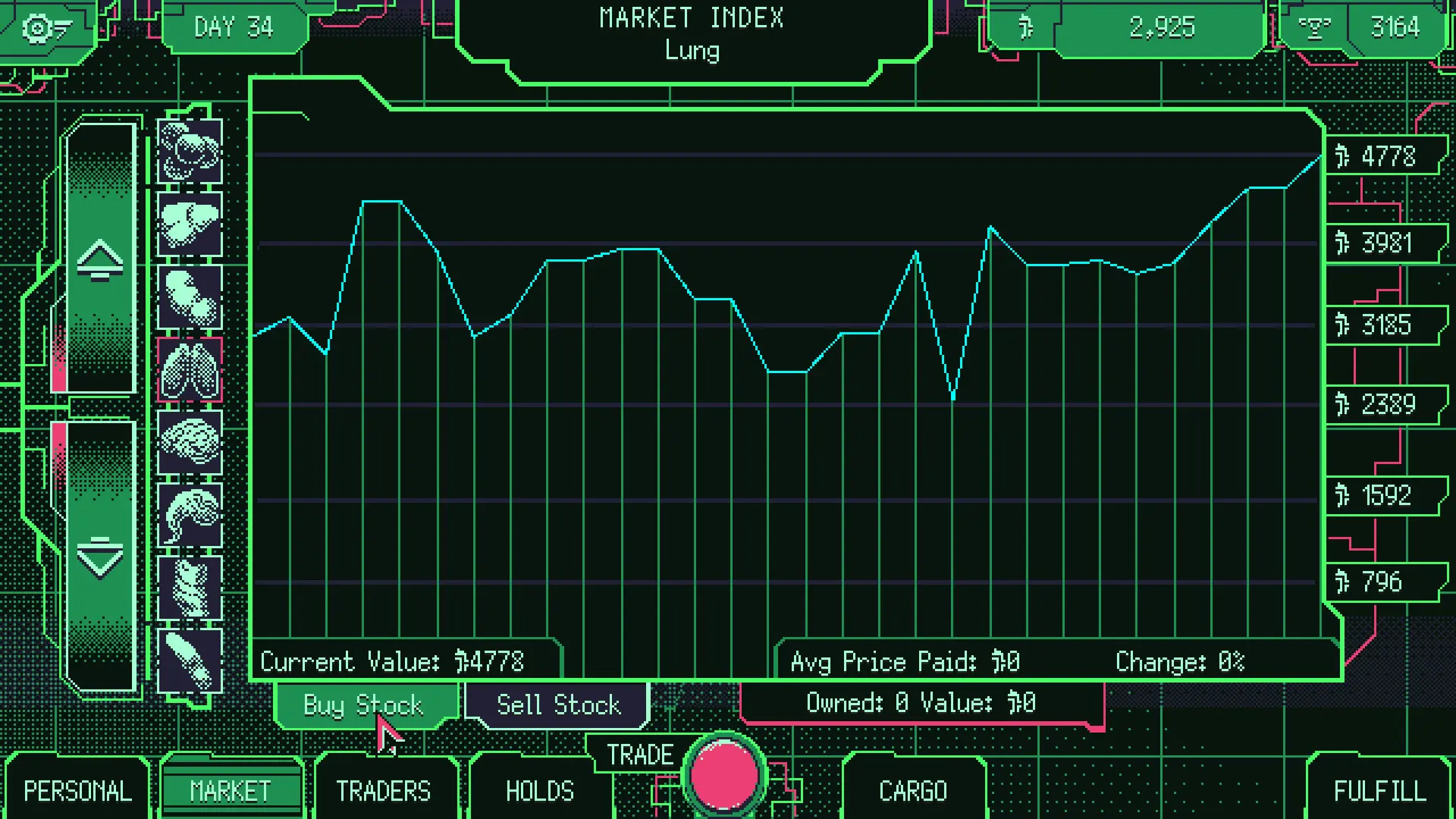 太空军阀器官交易模拟/Space Warlord Organ Trading Simulator 游戏截图