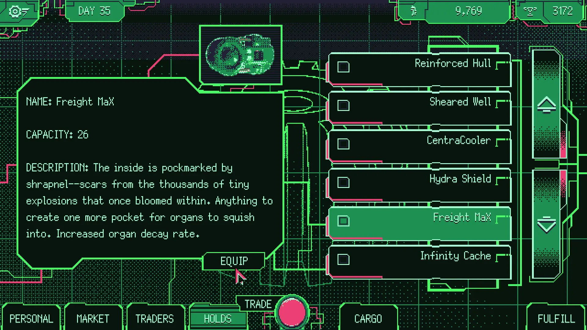 太空军阀器官交易模拟/Space Warlord Organ Trading Simulator 游戏截图