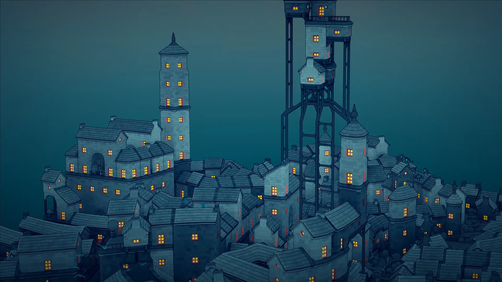城景/城镇叠叠乐/城市景观/Townscaper 游戏截图