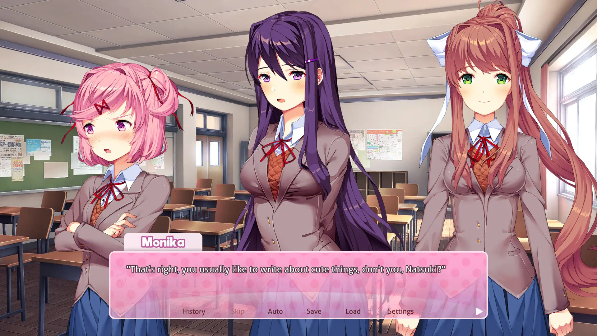 心跳文学部Plus/Doki Doki Literature Club Plus! 游戏截图
