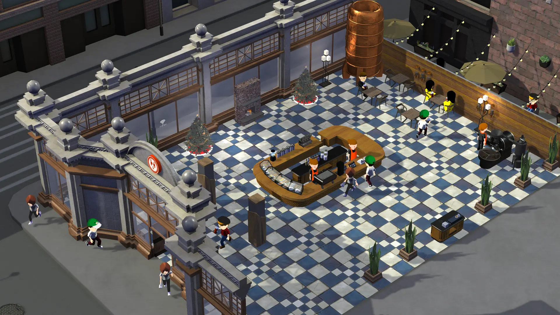 咖啡店大咖/Coffee Shop Tycoon 游戏截图