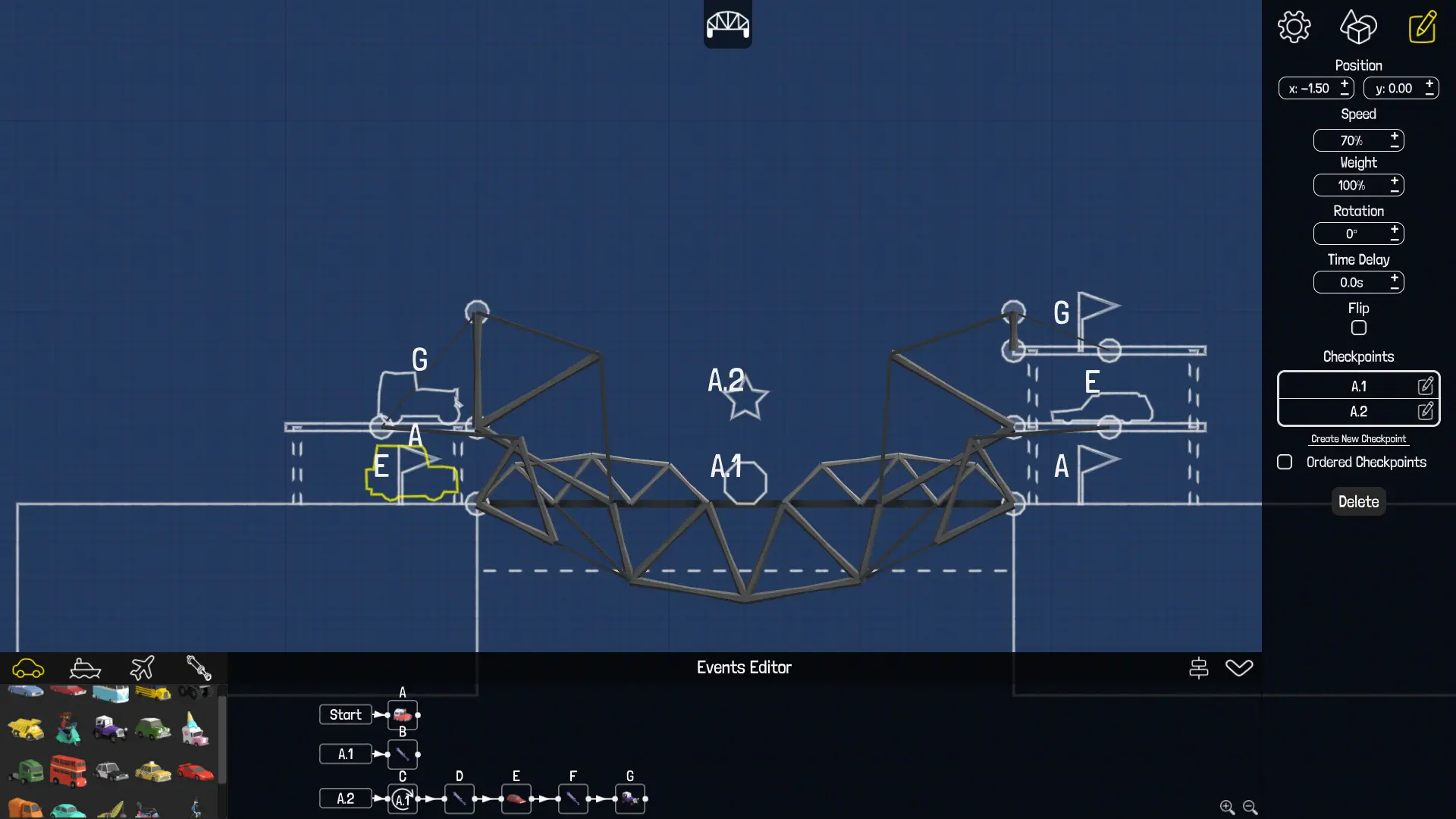 桥梁建造师/Poly Bridge 游戏截图