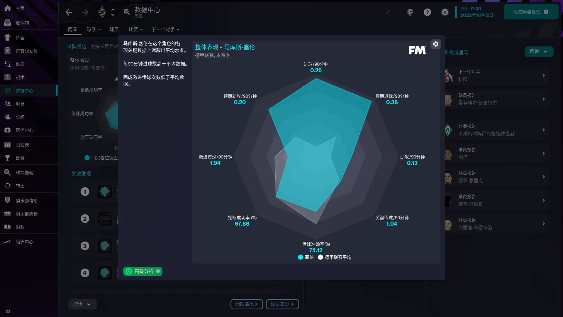 足球经理2023/Football Manager 2023 游戏截图