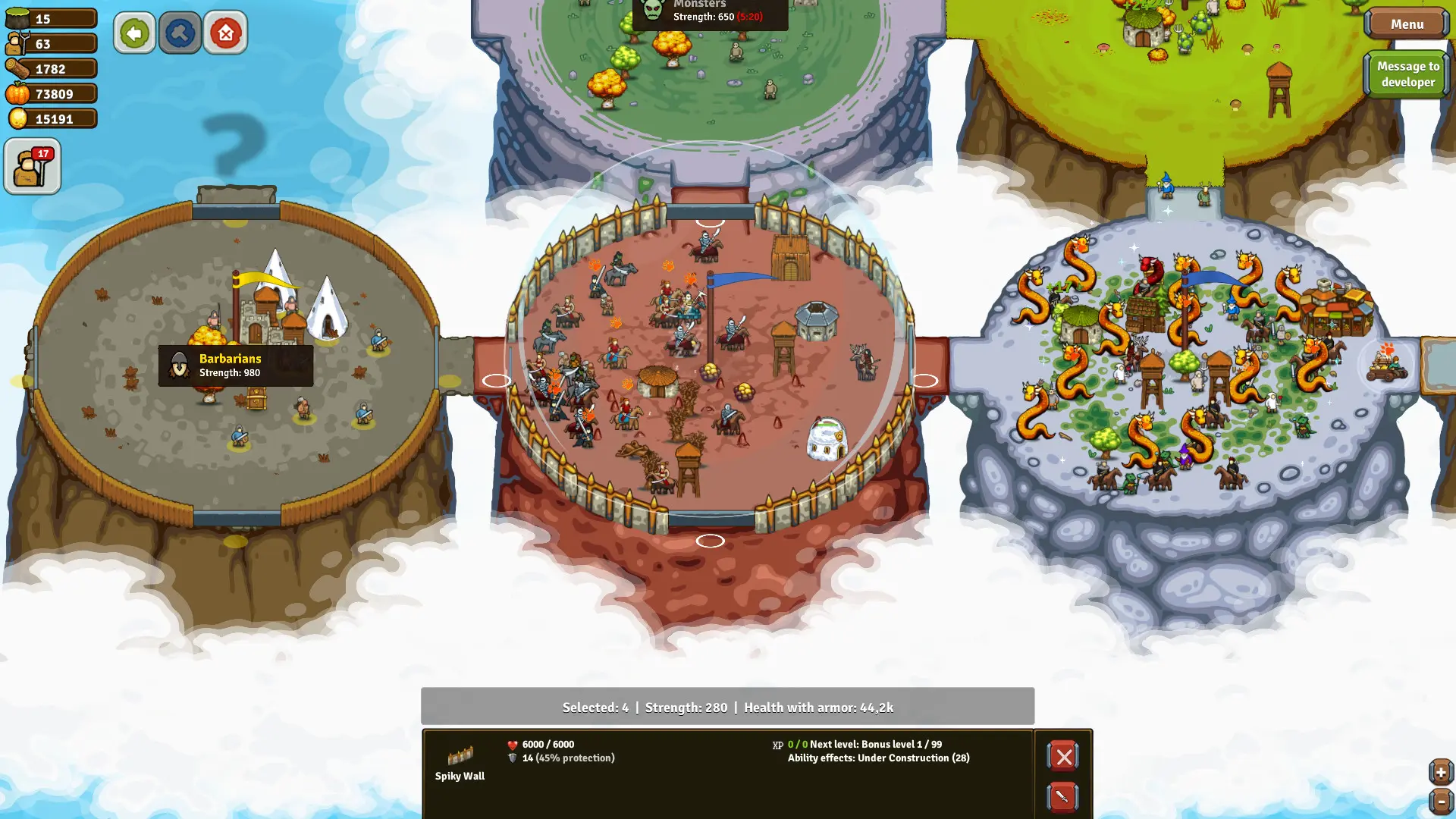 环形帝国竞争者/环形帝国对决/帝国战争循环圈/Circle Empires Rivals 游戏截图