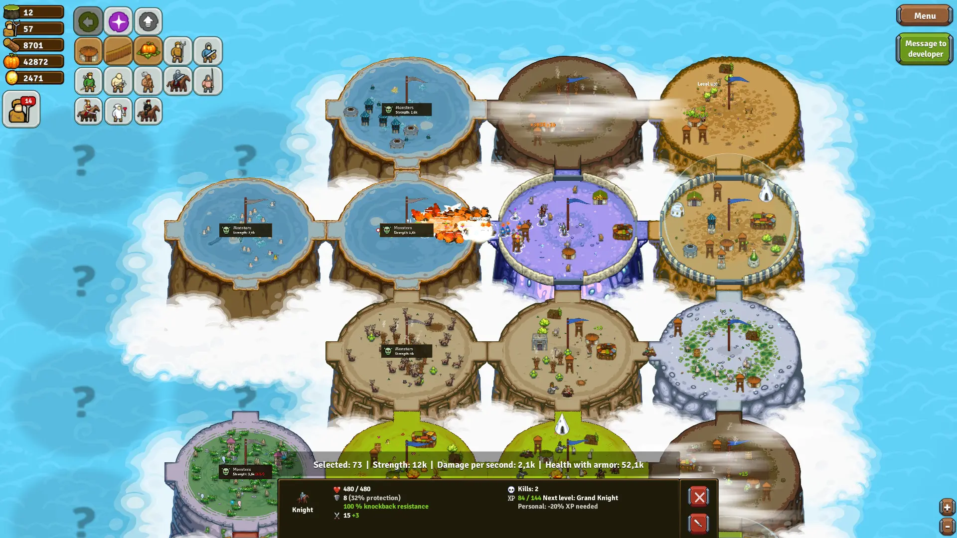 环形帝国竞争者/环形帝国对决/帝国战争循环圈/Circle Empires Rivals 游戏截图