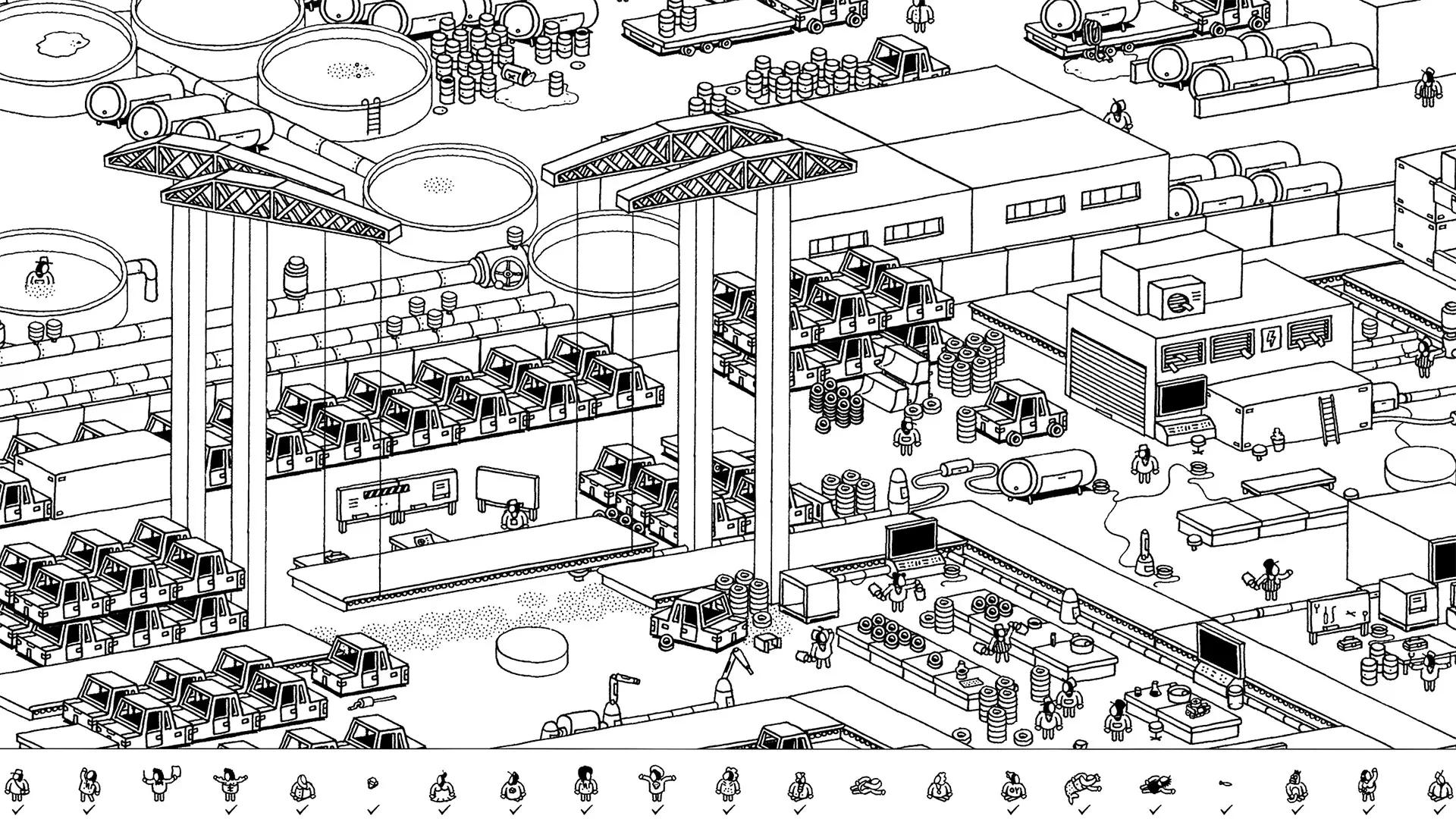 隐藏的人/Hidden Folks 游戏截图