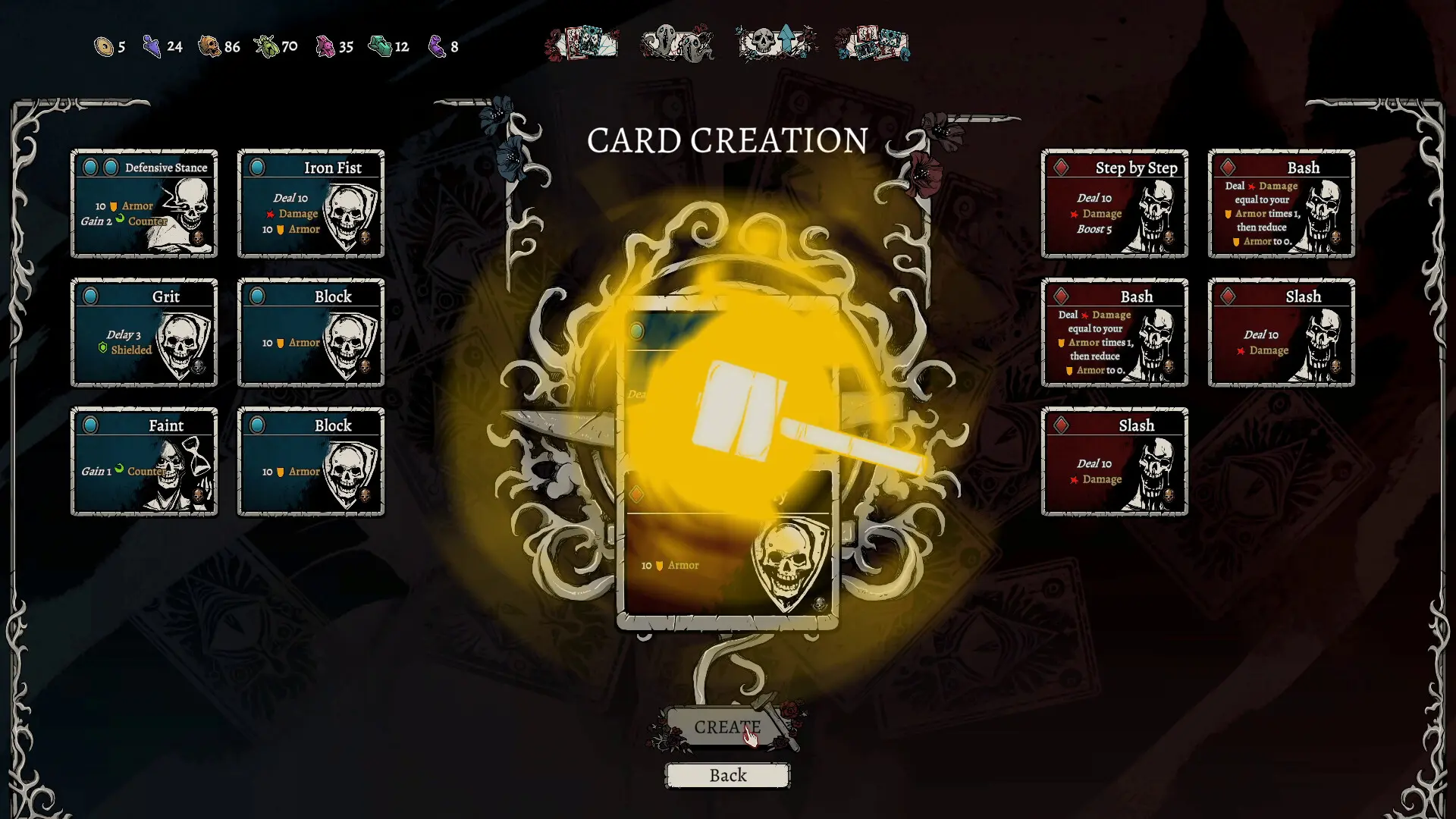 天底/Nadir: A Grimdark Deckbuilder 游戏截图