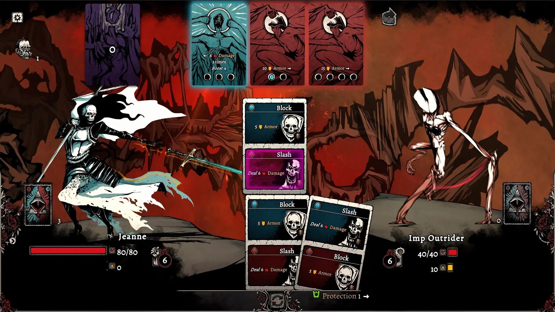 天底/Nadir: A Grimdark Deckbuilder 游戏截图