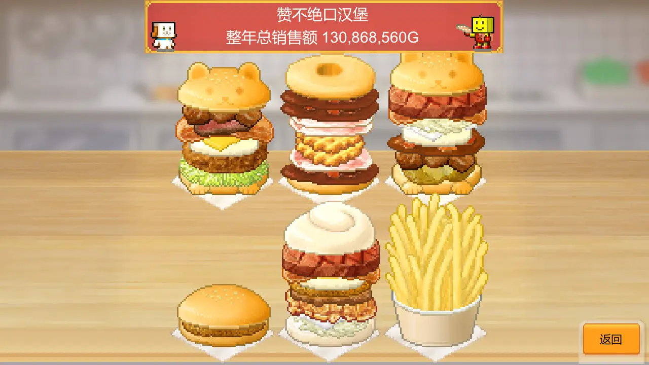 创意汉堡物语/Burger Bistro Story 游戏截图