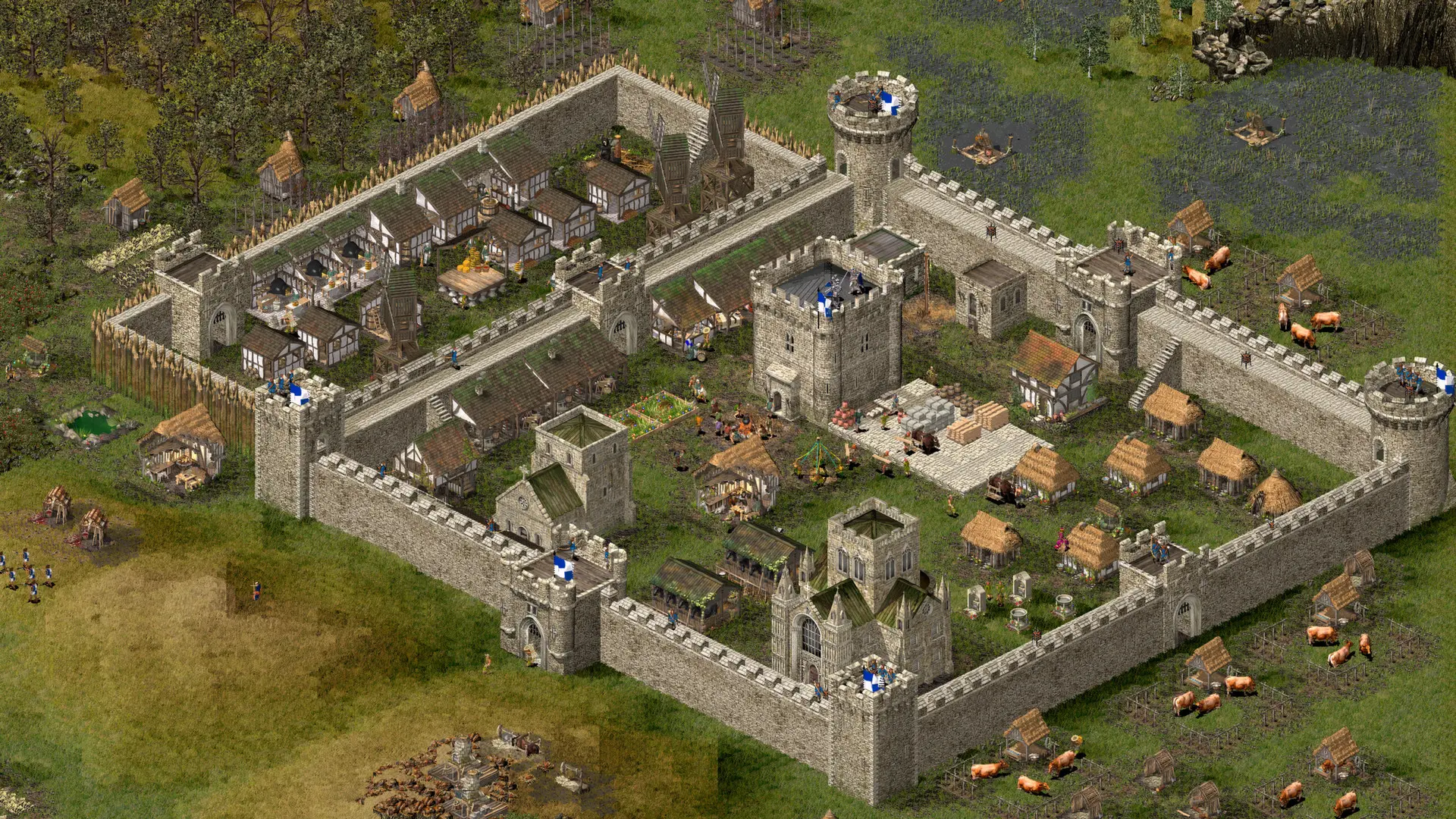 要塞高清版/Stronghold HD 游戏截图