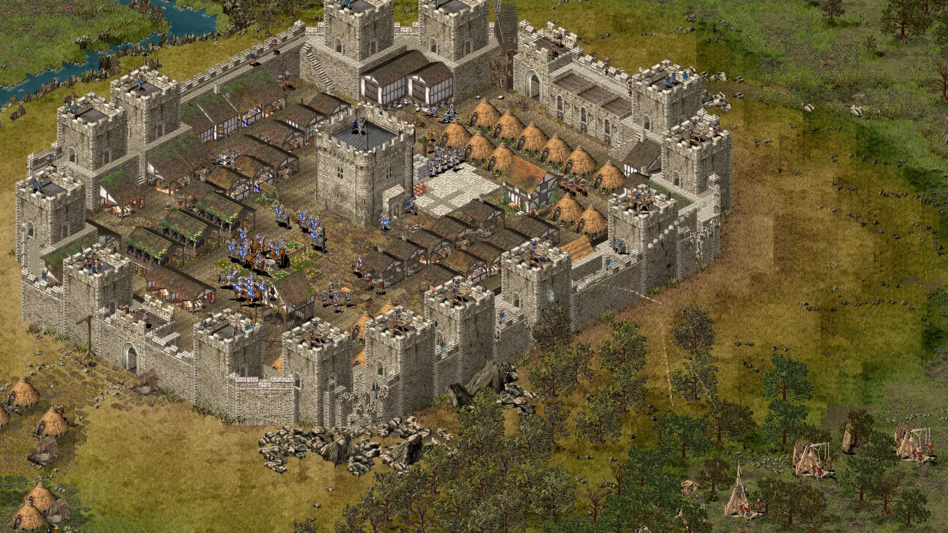 要塞高清版/Stronghold HD 游戏截图