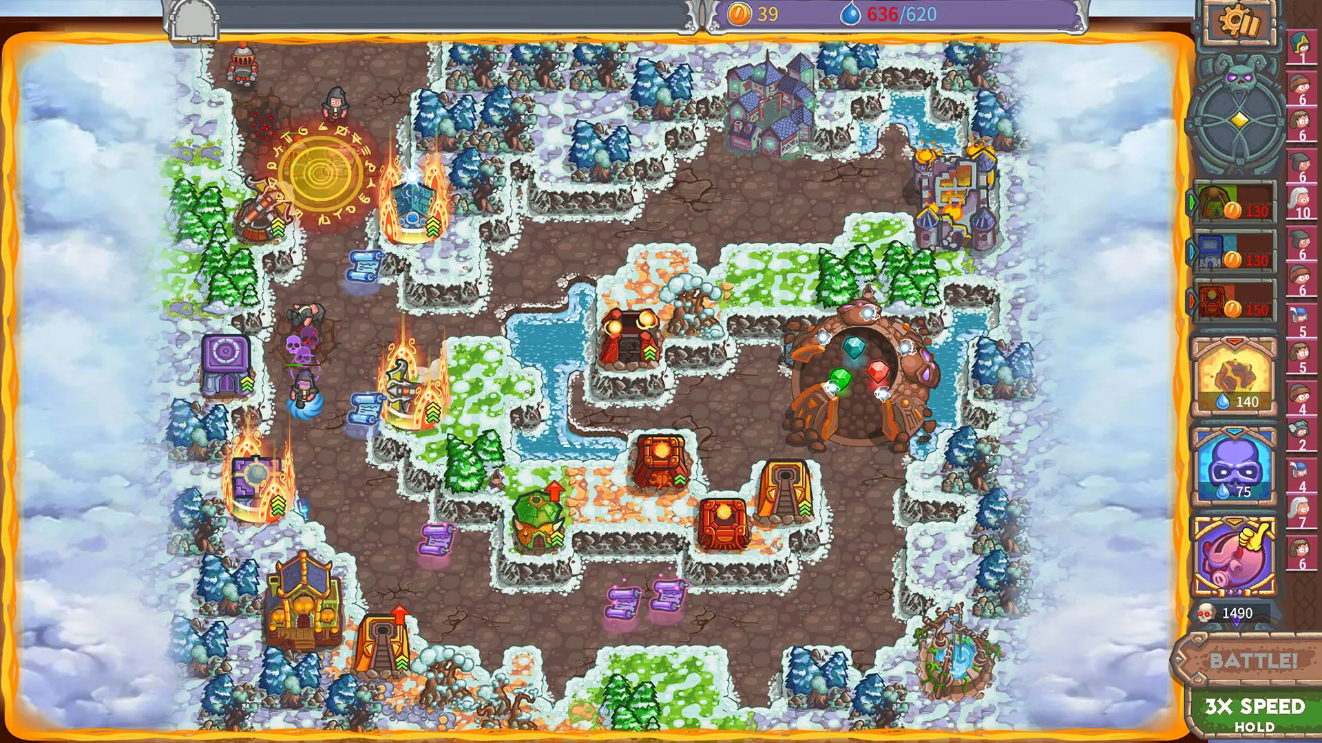被诅咒的宝藏2 终极版/Cursed Treasure 2 Ultimate Edition - Tower Defense 游戏截图