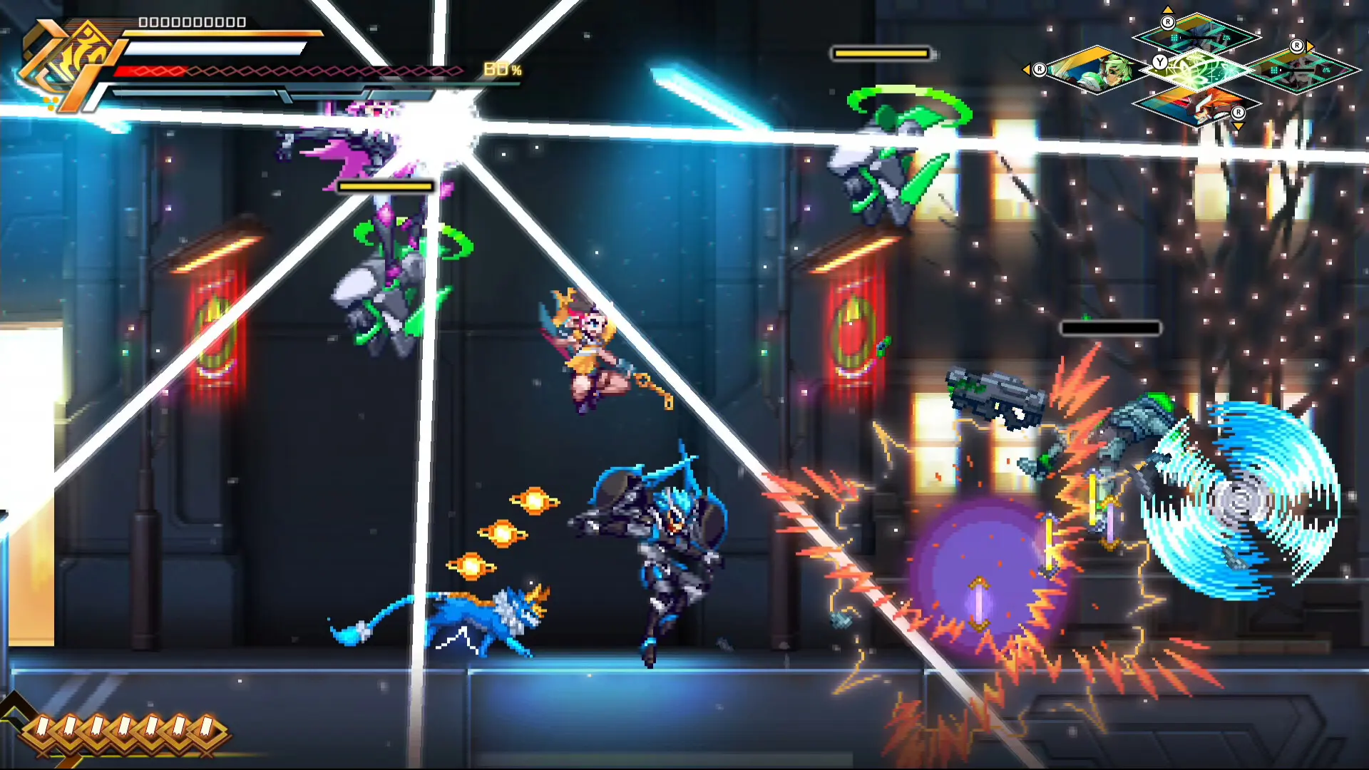 苍蓝雷霆3/Azure Striker GUNVOLT 3 游戏截图