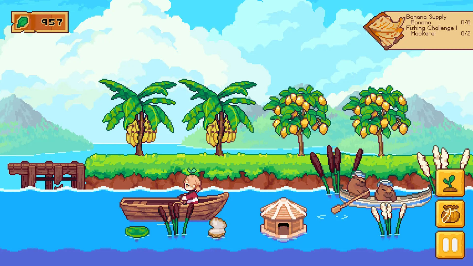 路纳的钓鱼花园/Lunas Fishing Garden 游戏截图