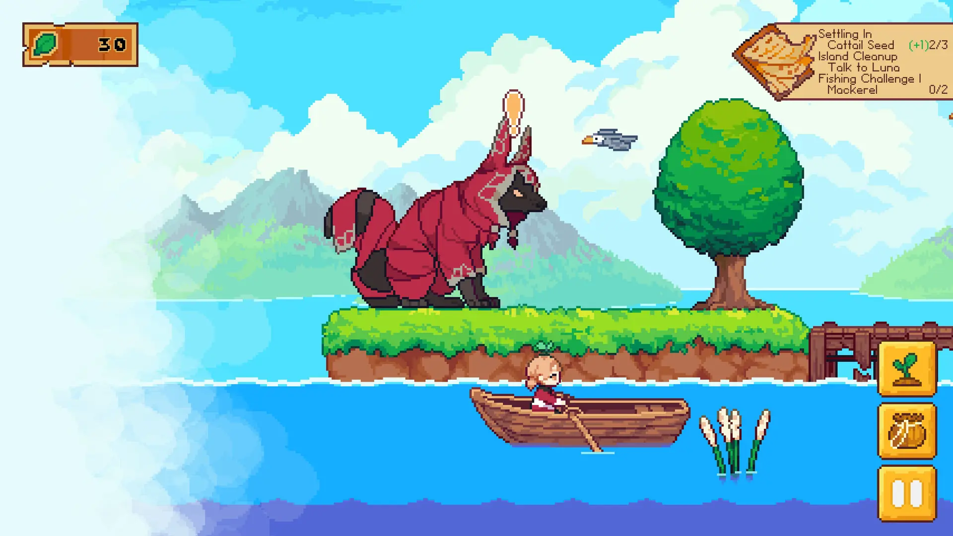 路纳的钓鱼花园/Lunas Fishing Garden 游戏截图