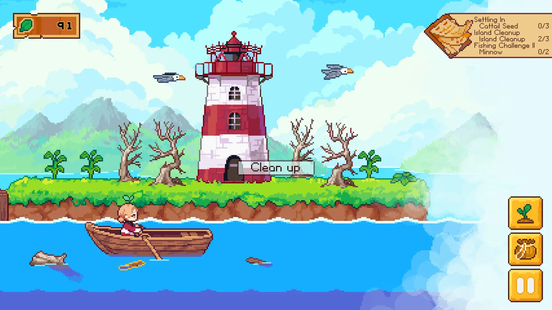 路纳的钓鱼花园/Lunas Fishing Garden 游戏截图