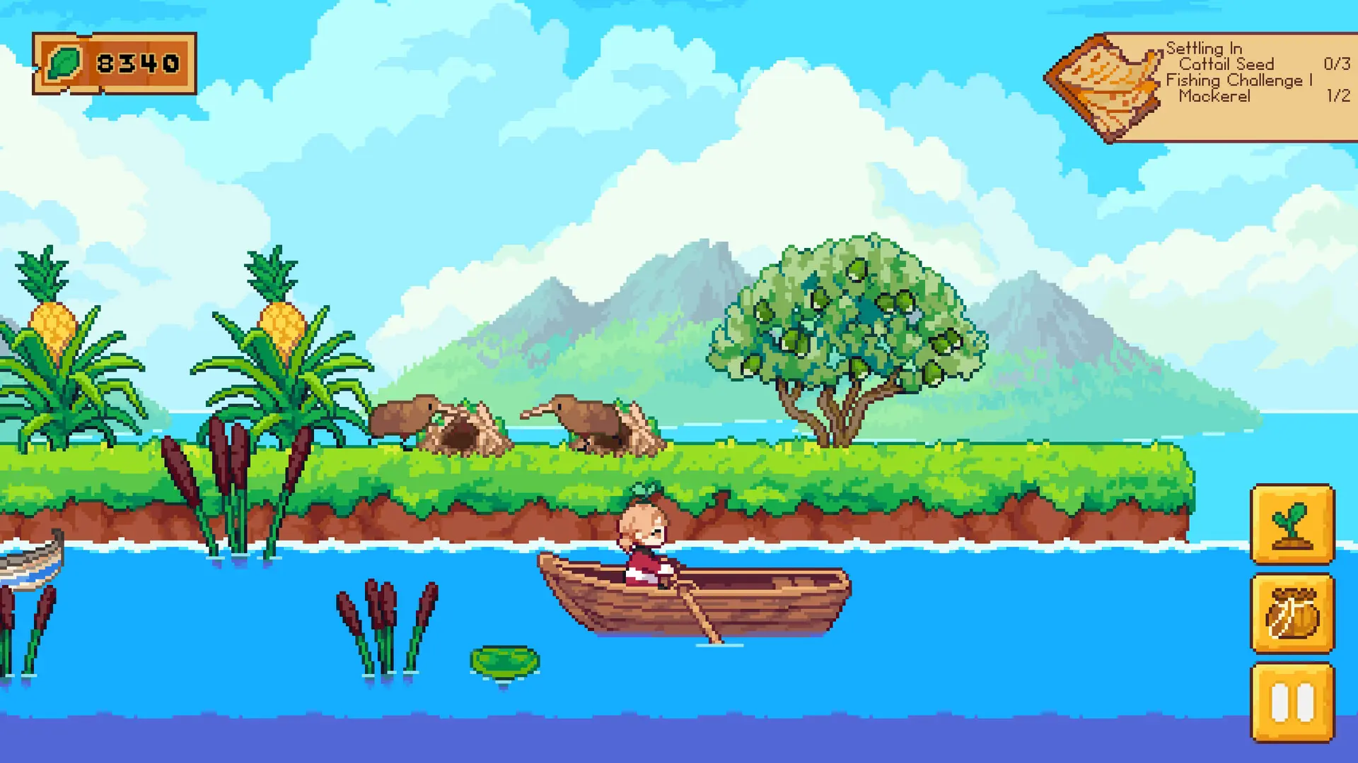 路纳的钓鱼花园/Lunas Fishing Garden 游戏截图