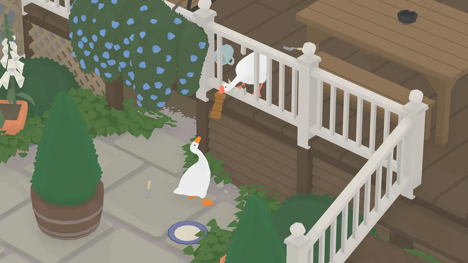 捣蛋鹅/无题大鹅模拟/Untitled Goose Game 游戏截图
