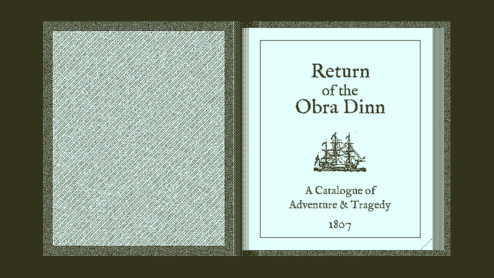 奥伯拉丁的回归/Return of the Obra Dinn 游戏截图