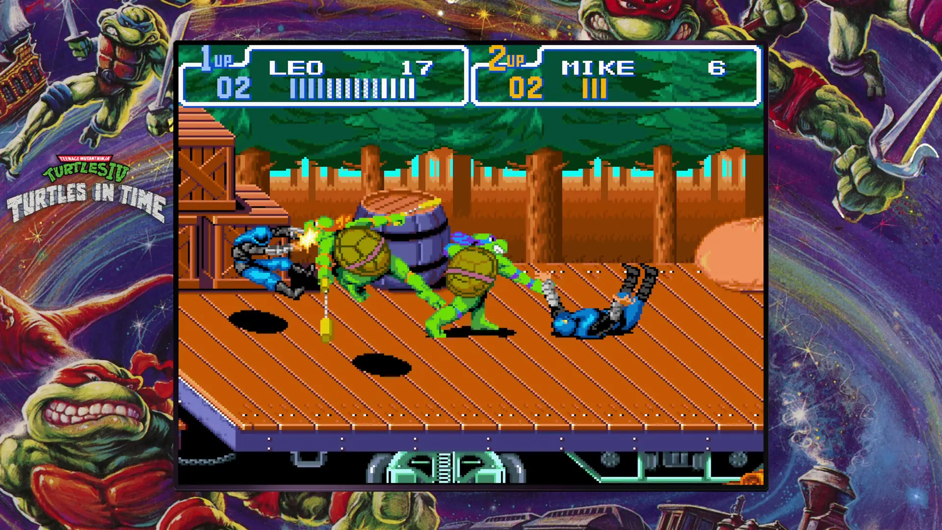 忍者神龟:COWABUNGA合集/Teenage Mutant Ninja Turtles: The Cowabunga Collection 游戏截图