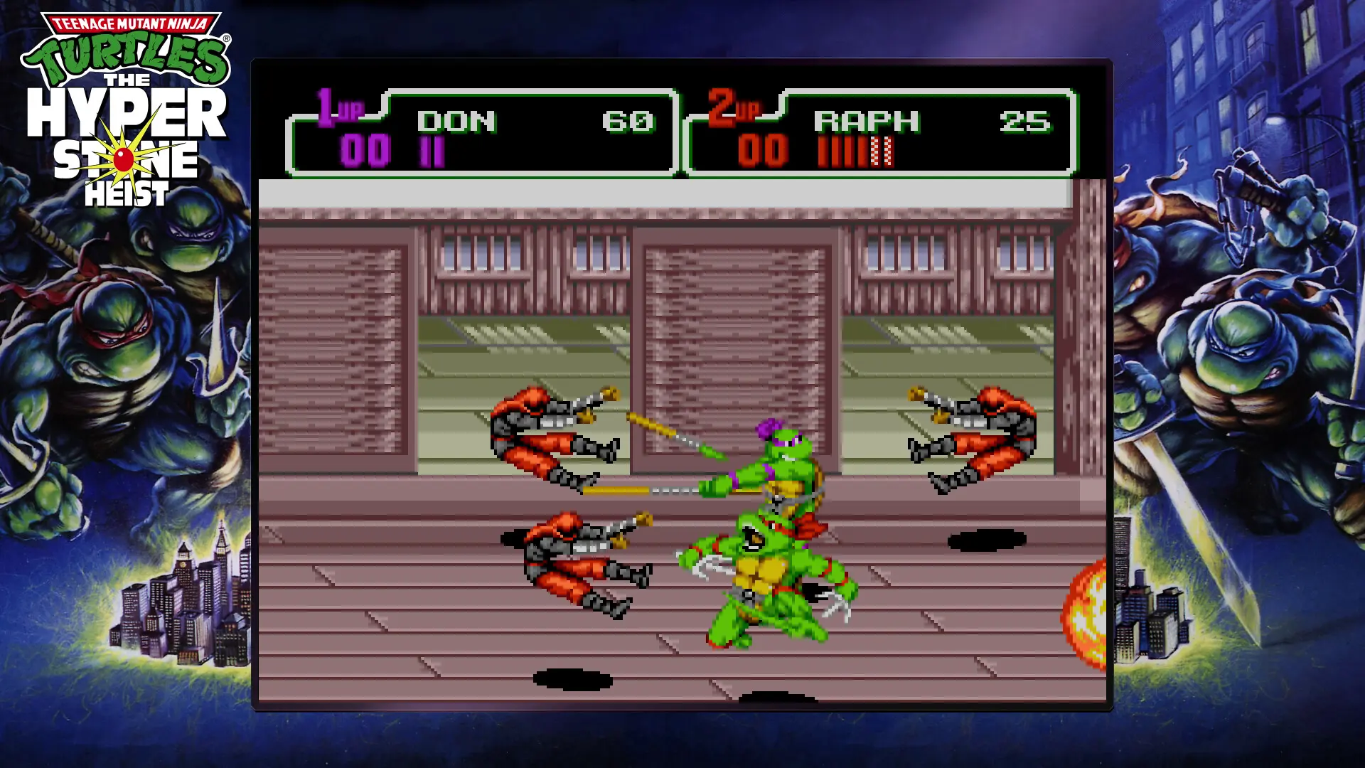 忍者神龟:COWABUNGA合集/Teenage Mutant Ninja Turtles: The Cowabunga Collection 游戏截图
