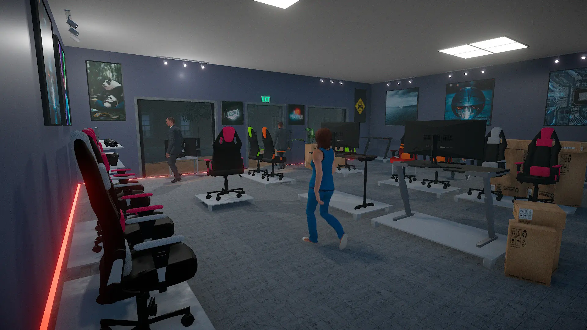 游戏商店模拟器/Gamer Shop Simulator 游戏截图