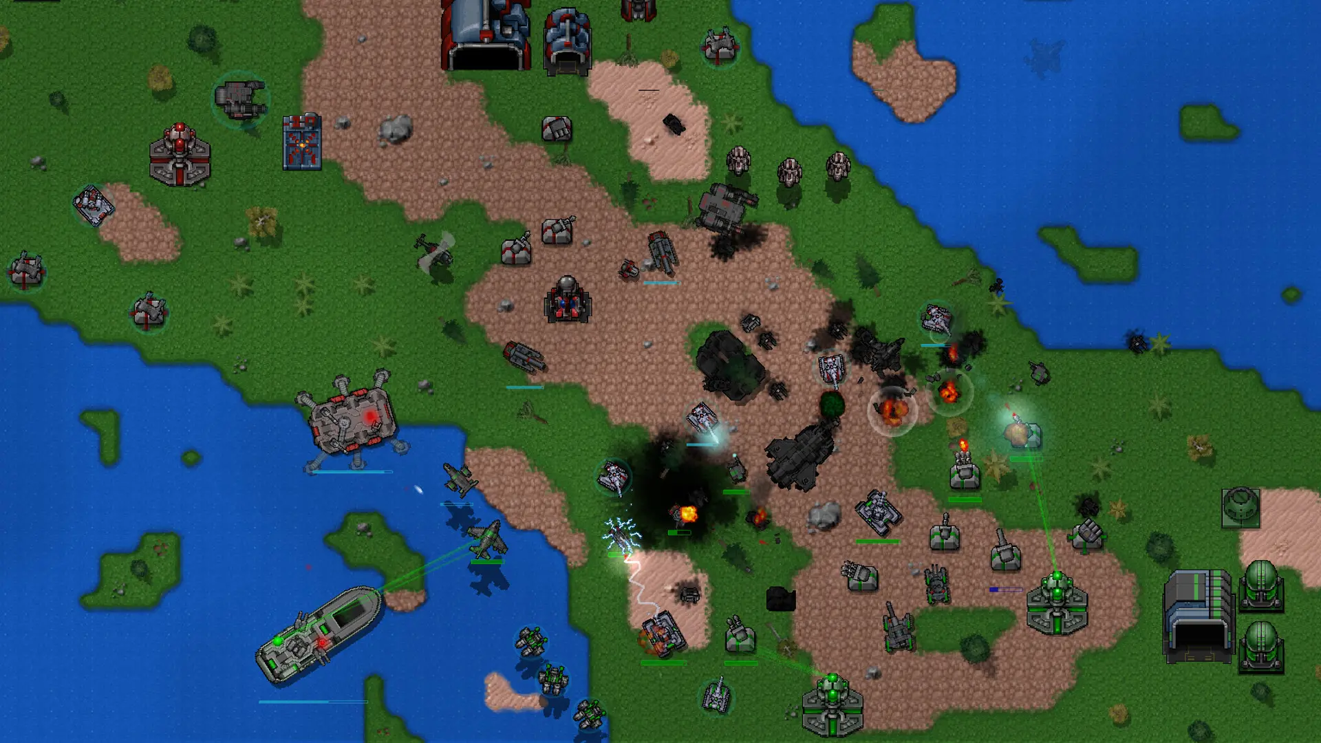 铁锈战争/Rusted Warfare - RTS 游戏截图