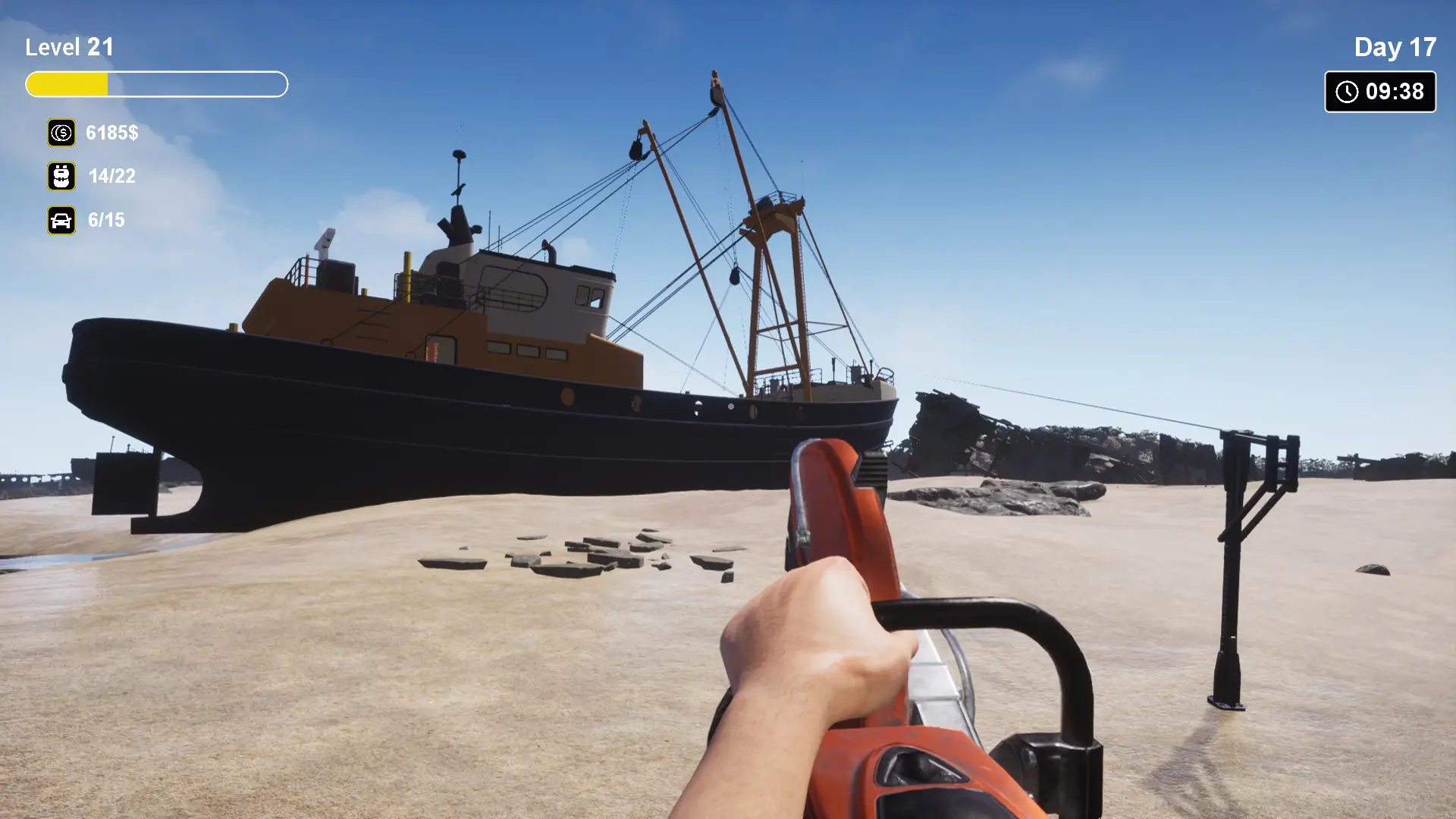拆船模拟器/船舶墓地模拟器/Ship Graveyard Simulator 游戏截图