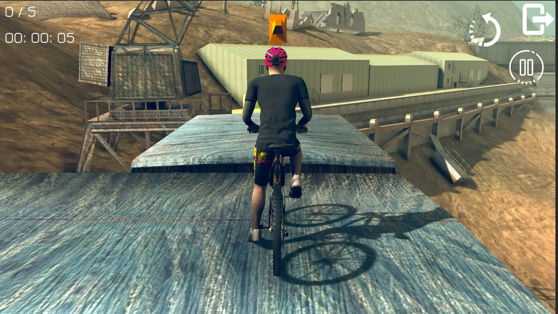 自行车挑战赛：荒地/Bicycle Challage - Wastelands 游戏截图