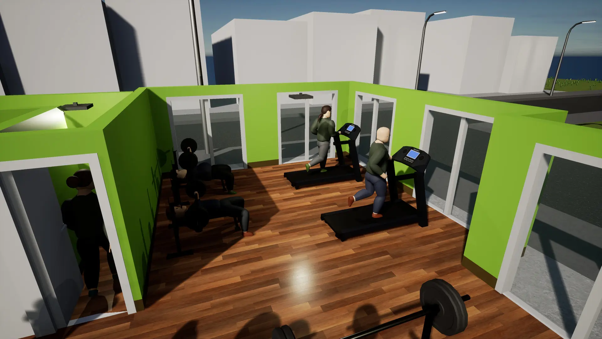 健身房大亨/Gym Tycoon 游戏截图