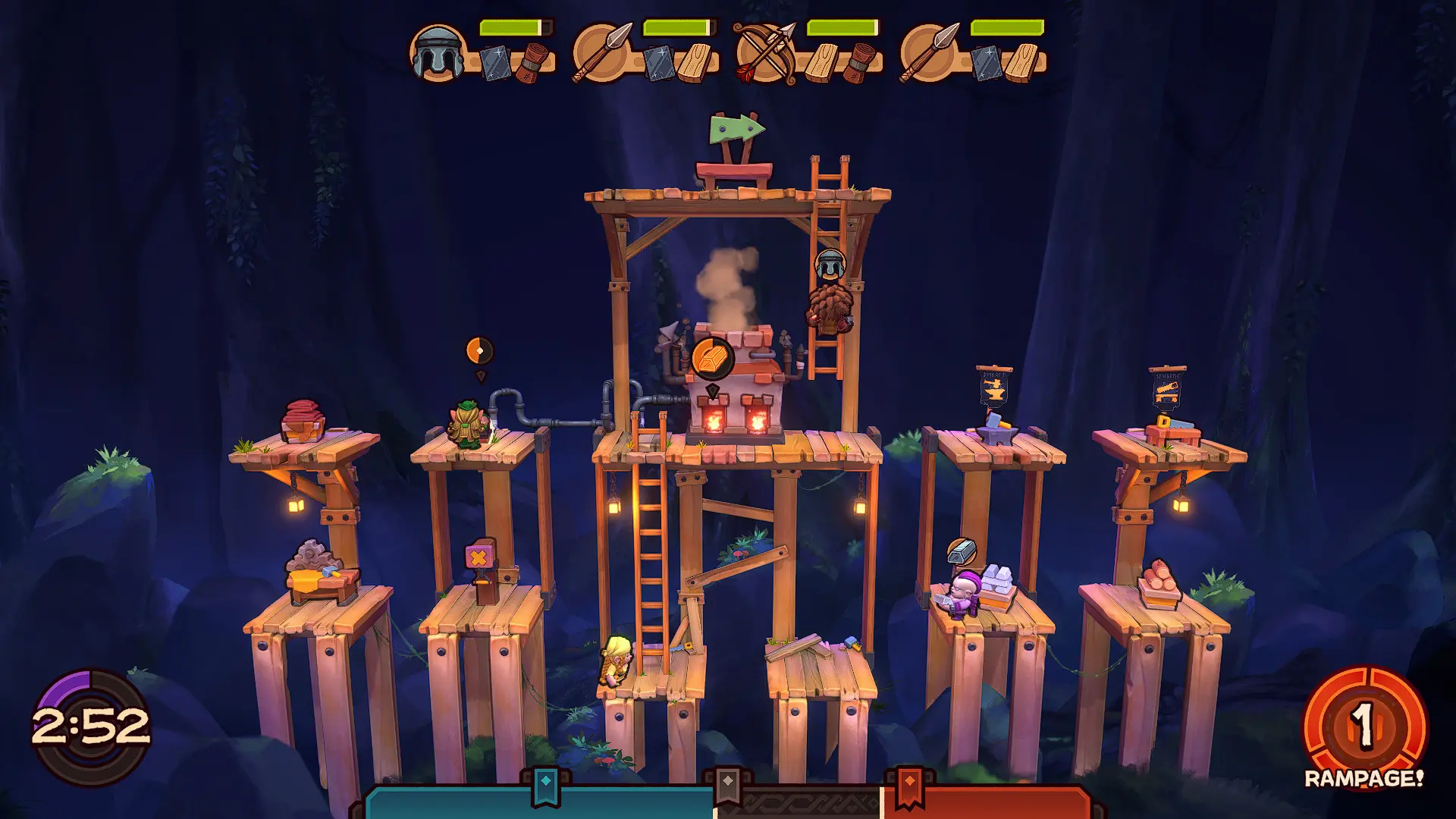 Dorfs:铁锤待租/Dorfs: Hammers for Hire 游戏截图