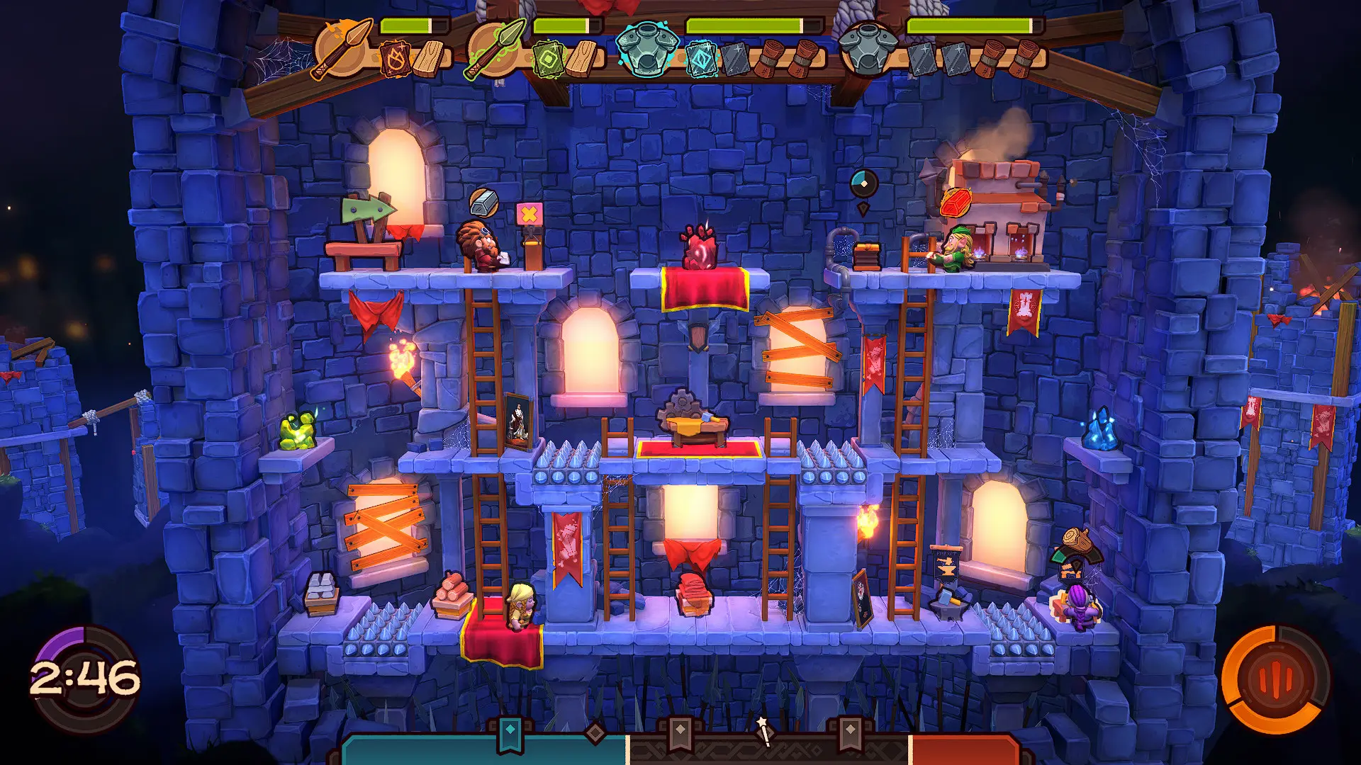 Dorfs:铁锤待租/Dorfs: Hammers for Hire 游戏截图