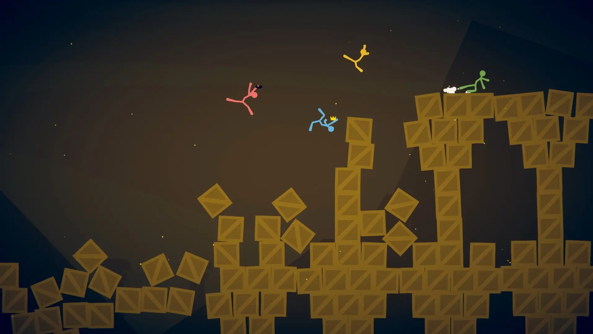 火柴人战斗/火柴人大乱斗/Stick Fight: The Game 游戏截图