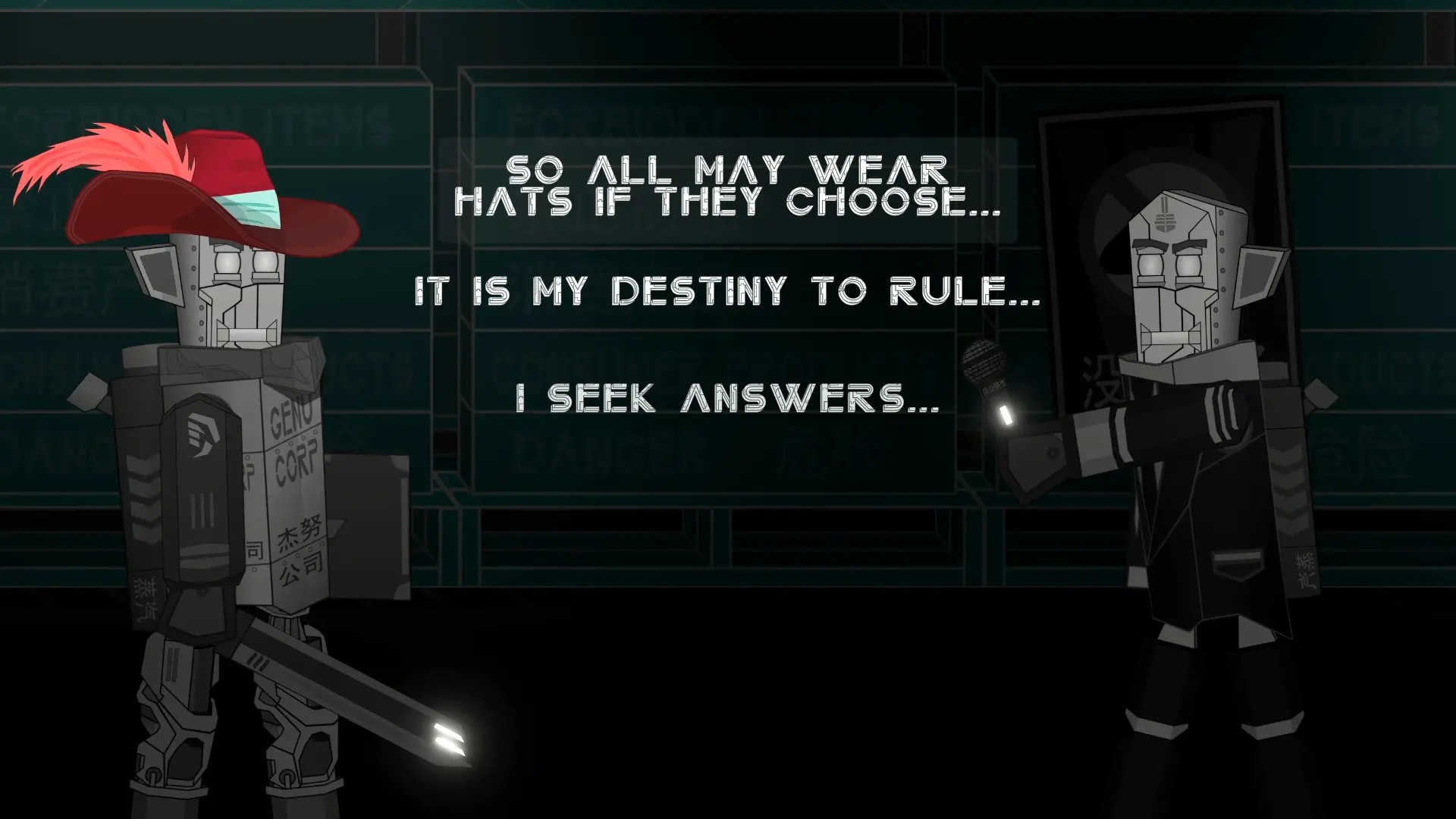 不许戴帽子/Hats Are Not Allowed 游戏截图