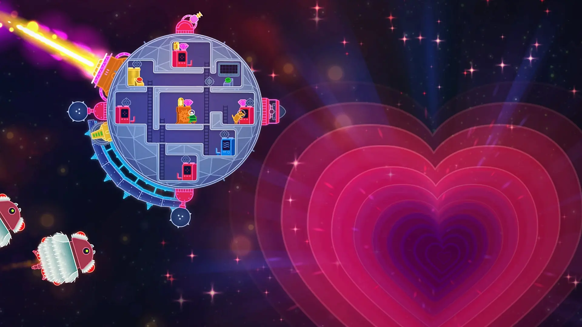 危险时空的恋人/Lovers in a Dangerous Spacetime 游戏截图