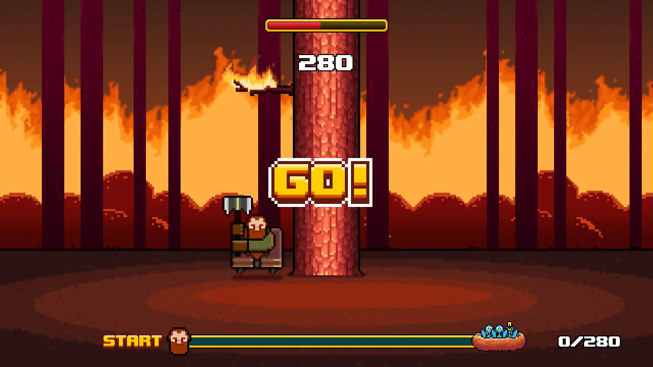 疯狂伐木工VS/Timberman VS 游戏截图