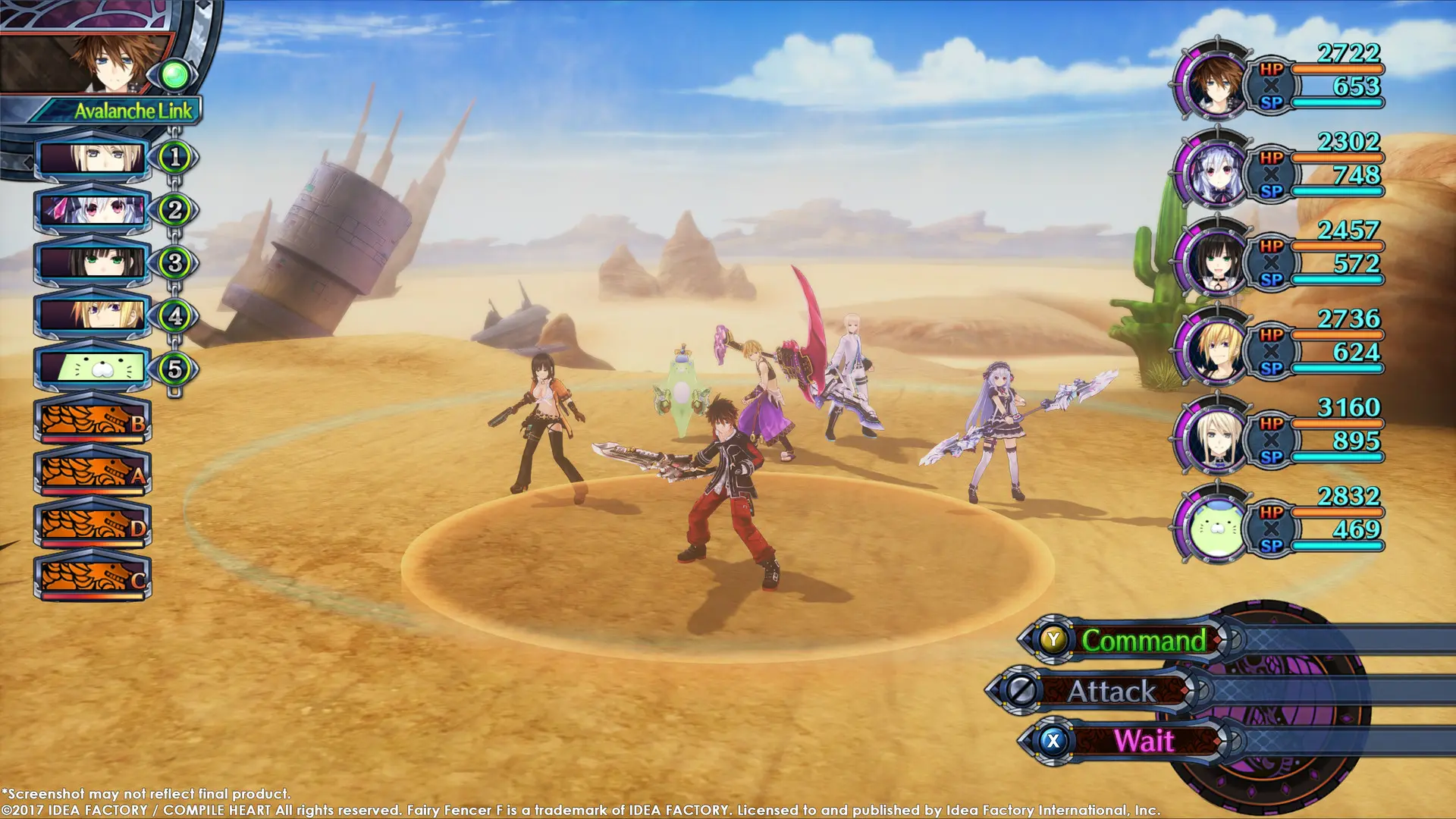 妖精剑士F：邪神降临/Fairy Fencer F Advent Dark Force 游戏截图