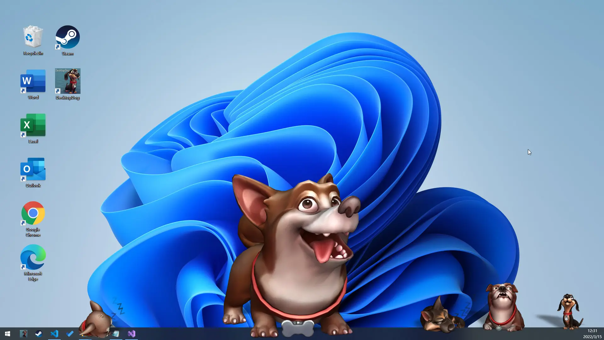 桌面萌犬/Desktop Dog 游戏截图