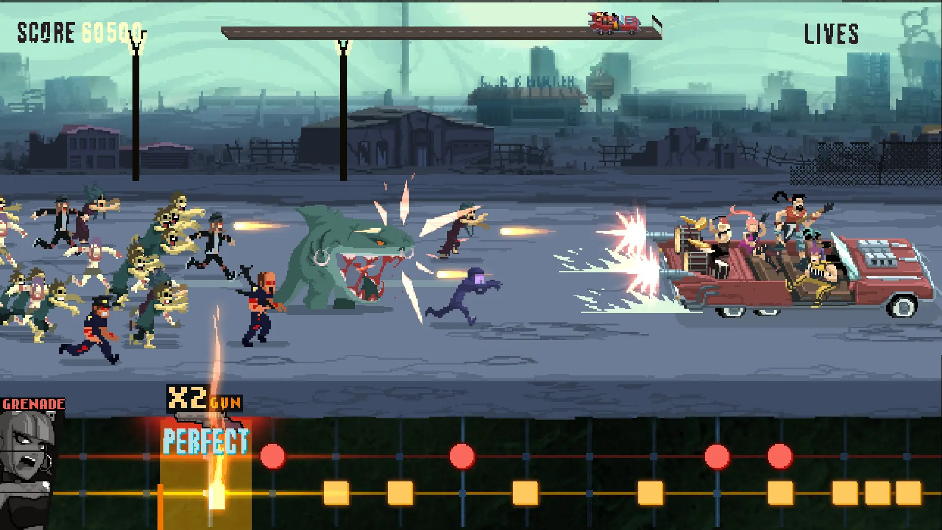 鼓点英雄/Double Kick Heroes 游戏截图